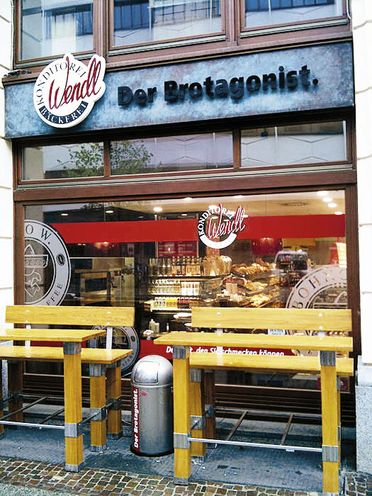 Werbedesign Lepschy GmbH: Wendl Bäckerei Außenwerbung